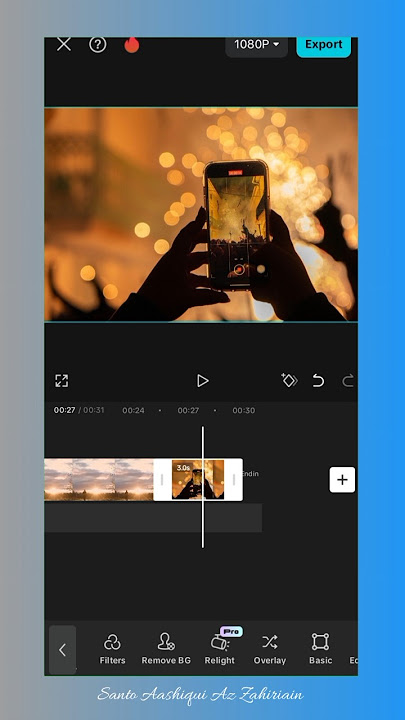 Cara klip trek utama jadi overlay pada CapCut. #overlay #capcut