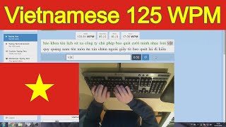 10FastFingers - Vietnamese - 125 WPM