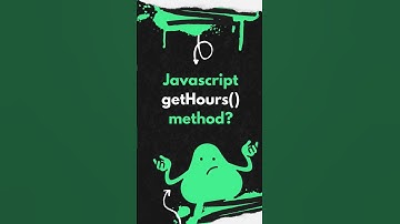 Mastering JavaScript Date Object: Understanding the getHours() Method #shortstutorial #shorts