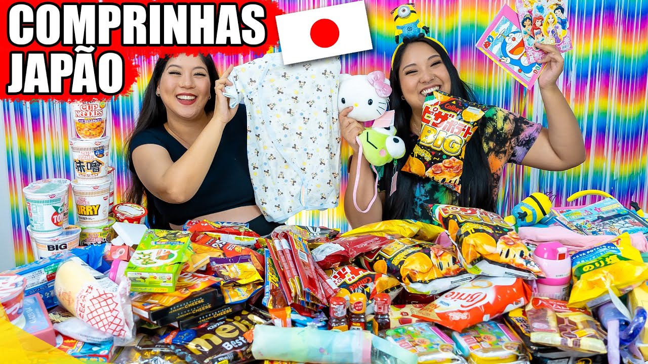 O MAIOR VÍDEO DE COMPRINHAS DO CANAL - COMPRAS DO JAPÃO | Blog das irmãs