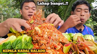 MUKBANG KEPALA KADAL BALADO UTUH BIKIN LAHAP