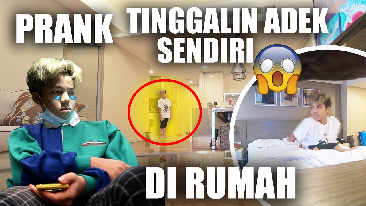 😭 RAME2 PRANK MUNTAZ DI HARI ULTAHNYA DITINGGAL SENDIRI DI RUMAH