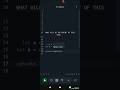 OUTPUT OF THIS CODE? #programming #coding #javascript #shorts #webdevelopment