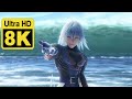 Kingdom hearts 2 opening 8k  remastered with neural network ai