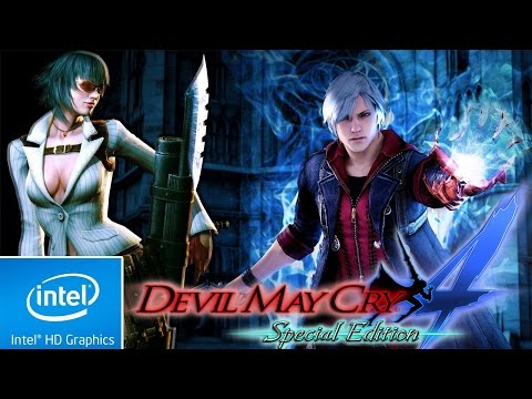 Devil May Cry 4 : Special Edition | LOW END PC TEST | INTEL HD 4000 | 4 GB RAM | i3 |