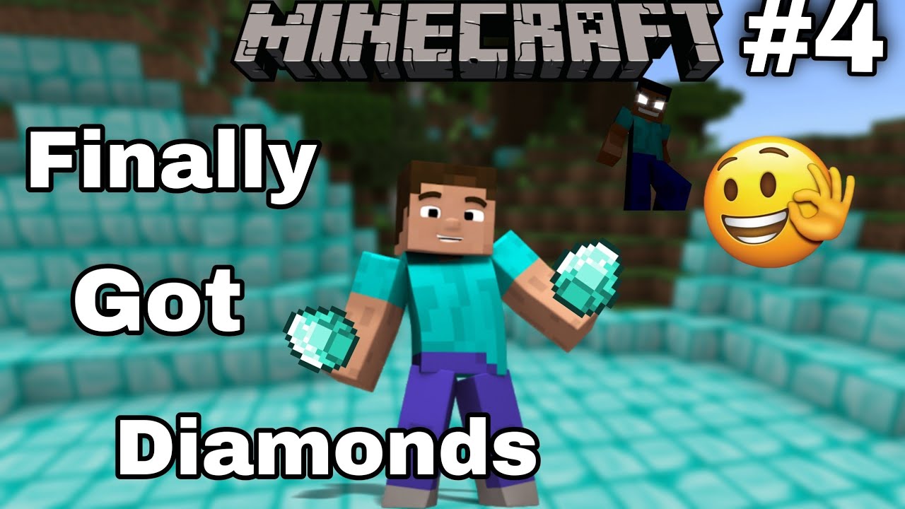 Finally got DIAMONDS | Minecraft gameplay #5 - YouTube