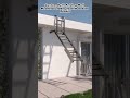 Custom Built Folding Wall Mounted Ladder System Design Render