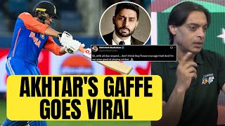 Shoaib Akhtar confuses Abhishek Bachchan and Abhishek Sharma, actor sends cheeky reply |Sports Today