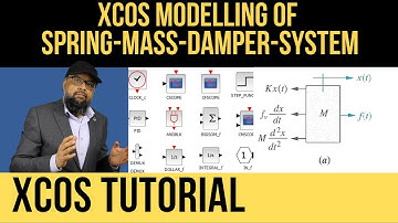 Scilab Xcos Modelling of Spring Mass Damper System with Simulation Results