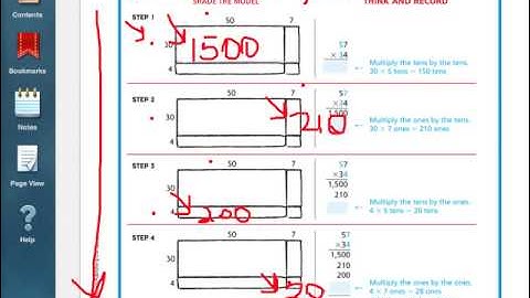 Go Math 3.4 Multiply Using Partial Products