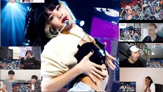 LISA REACTION - BLACKPINK 'PRETTY SAVAGE' COMEBACK STAGE