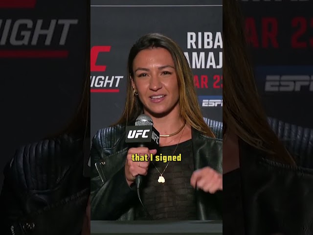 Amanda Ribas talks about fighting Rose Namajunas! #ufcvegas89 class=