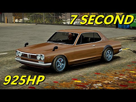How to Get 925HP Nissan Skyline 2000 GT-R Max Performance in