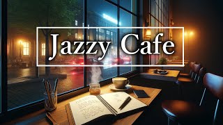 【作業用BGM】ジャズの流れる夜のカフェでリラックス集中/jazz playlist for focus , relax & chill out