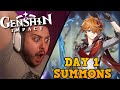 THE LUCKIEST FIRST TIME SUMMONS ($100 WENT FAR) | Genshin Impact