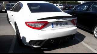 Lionel Messi with his Maserati GranTurismo MC Stradale!!