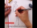 Fashion figurequick sketchfashion sketch tutorial by zeynep deniz