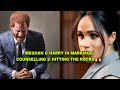 MEGHAN &amp; Harry IN MARRIAGE COUNSELLING &amp; HITTING THE ROCKS🔥