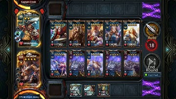 Deck heroes : Guild map one million damage