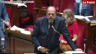 Éric Dupond-Moretti recadre sèchement une députée LR