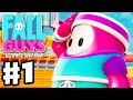 Fall Guys: Ultimate Knockout - Gameplay Part 1 - Fun Multiplayer Party Minigame Battle Royale! (PC)