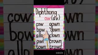 Let&#39;s Practice Reading #readingtutorial #diphthongs #reading