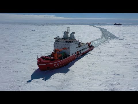 China's polar icebreaker Xuelong 2 finishes icebreaking test