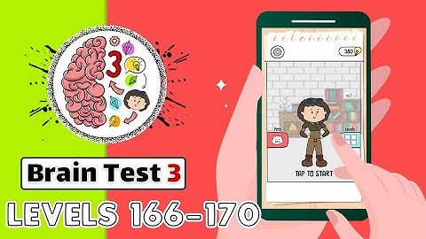 Brain Test 3: Tricky Quests Levels 166 - 170 Solutions