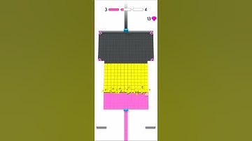 Color fill 3d level 3 Gameplay Short Video #4maxgaming #gaming #colorfill3d #shorts