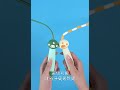 OMG 蘑菇頭 竹節軟珠兒童跳繩 初學者小孩專用 可調節防滑手柄跳繩 (竹節繩+PVC繩)2.8m product youtube thumbnail