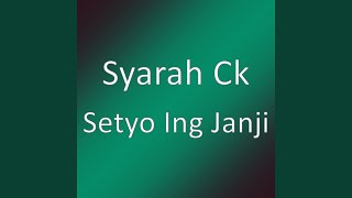 Setyo Ing Janji