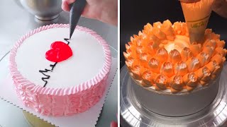 Simple \& Quick Cake Decorating Ideas For Every Occasion | Most Satisfying Chocolate Cake Tutorials