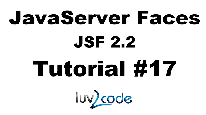 JSF Tutorial #17 - Java Server Faces Tutorial (JSF 2.2) - Pre-Populating Forms