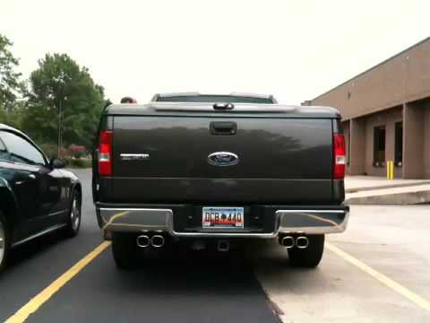 Flowmaster Exhaust 2005 F150 4 6l V8 Youtube