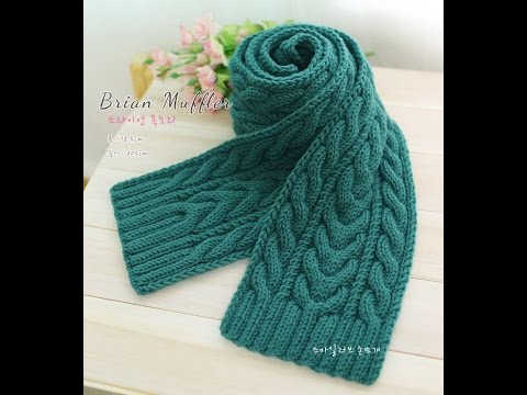[Knit Scart] Hướng dẫn đan khăn kiểu 3 | Foci