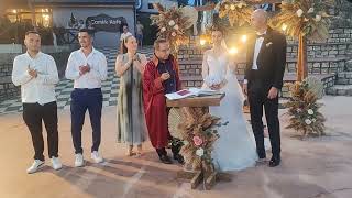 Sefanur Ve Ali Dursun Hayatlarını Birleştirdi. Nikah Çamlık Kafe Restoranda Kıyıldı.