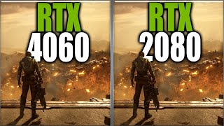 RTX 4060 vs RTX 2080 Benchmarks