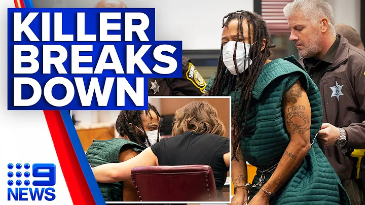 US parade killer Darrell Brooks breaks down in cou...