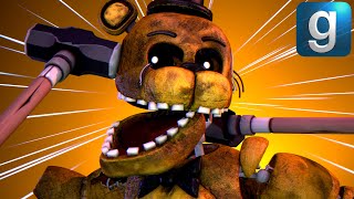 Gmod FNAF | Torturing Help Wanted Withered Golden Freddy!