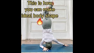 Hijabers show you how to make simple yoga at home ! ! ๐ฅ๐ฅ