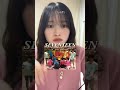 ジョンハン前髪の巻き方💇♀️ケープで固めて完成🤍 #carat #vlog #ヘアセット