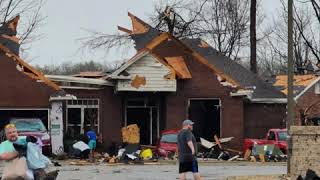 Jonesboro AR tornado damage 3-28-20