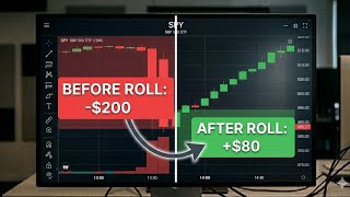 How to Roll Options | Save a Losing Trade &amp; Extend Profits