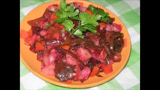 Винегрет с морской капустой (ламинарией) Винегрет с морской капустой (ламинарией)