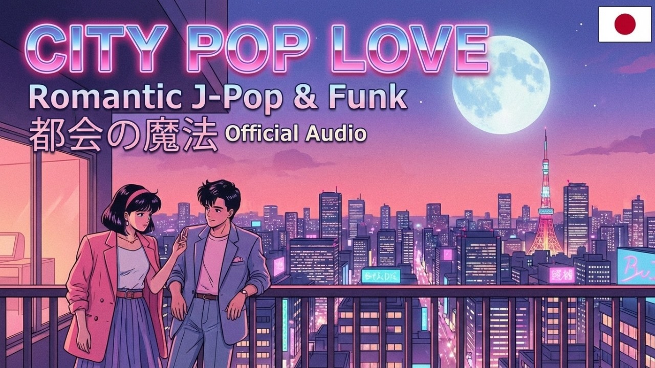 City Pop Love - Romantic J-Pop & Funk 🇯🇵 都会の魔法
