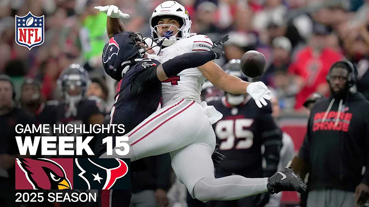 Arizona Cardinals vs. Houston Texans Game Highlights | NFL 2025 Season Week 15