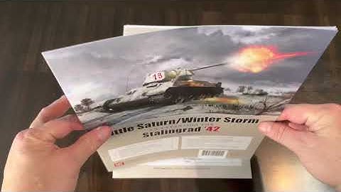 Stalingrad ‘42 Expansion: Operation Little Saturn and Winter Storm (GMT) - Unbagging and First Look
