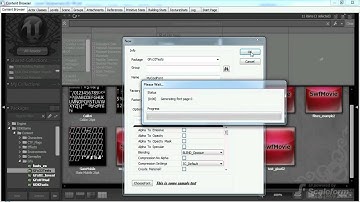 Scaleform UDK Tutorial - 7 of 11 - Working with Fonts