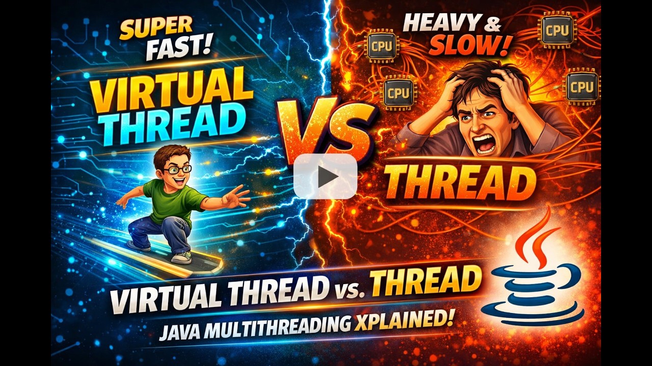 Java Virtual Threads vs Platform Threads (Explained in 20 Minutes ...