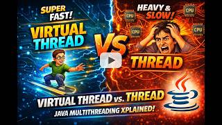 Java Virtual Threads vs Platform Threads (Explained in 20 Minutes!)